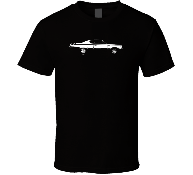 1970 Rebel Side View Dark Color T Shirt