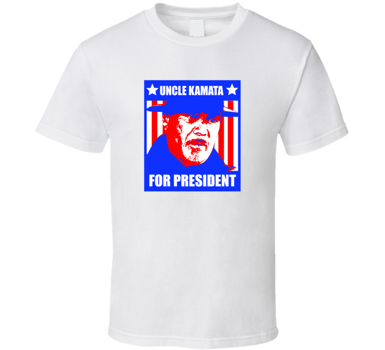 Uncle Kamata For President Tokyo Drift Character Parody Election T Shirt