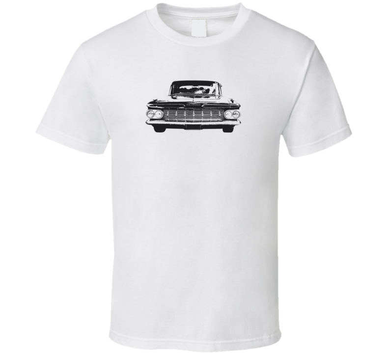 1959 Bel Air Grill View Light Color T Shirt