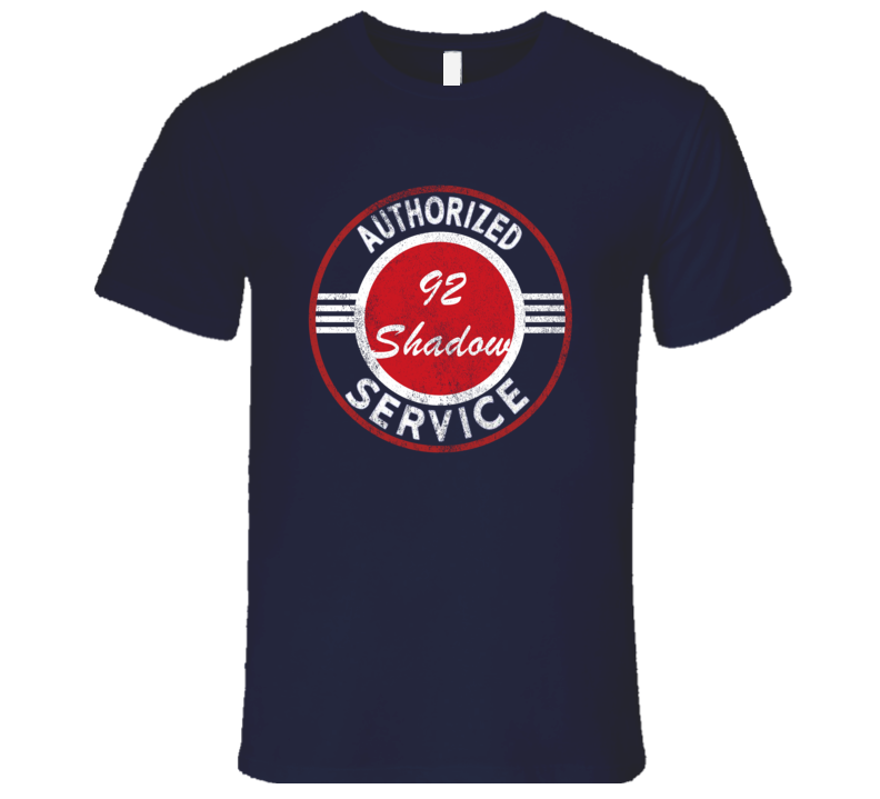 Authorized Service 1992 Dodge Shadow Distressed Look Dark T Shirt