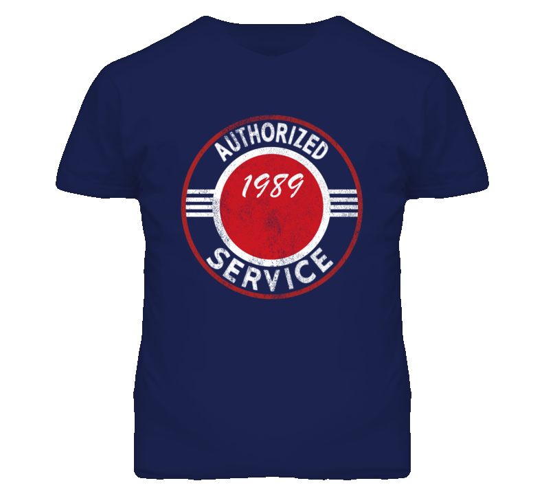 Authorized Service 1989 SporTruck Distressed Look Dark T Shirt