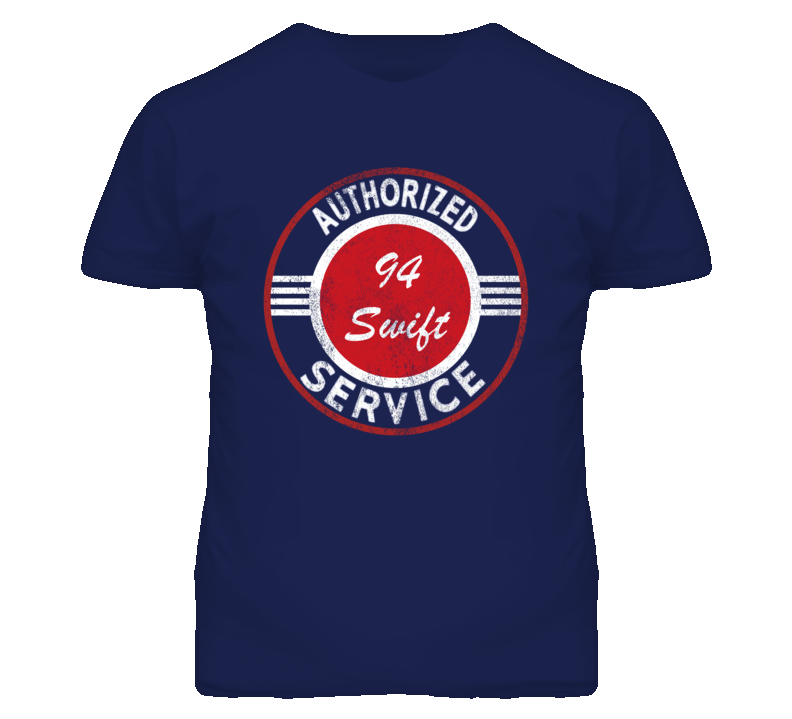 Authorized Service 1994 Chevy Swift Distressed Look Dark T Shirt