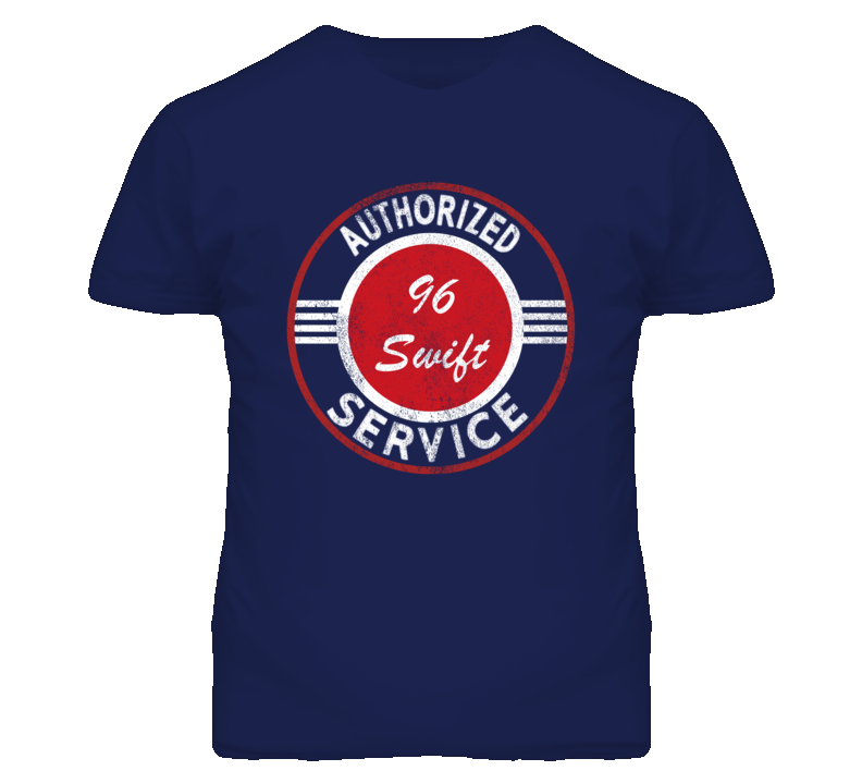 Authorized Service 1996 Chevy Swift Distressed Look Dark T Shirt