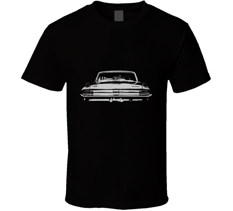 1962 MERCURY MONTEREY Rear White Graphic T Shirt 1962 MERCURY MONTEREY Rear White Graphic T Shirt