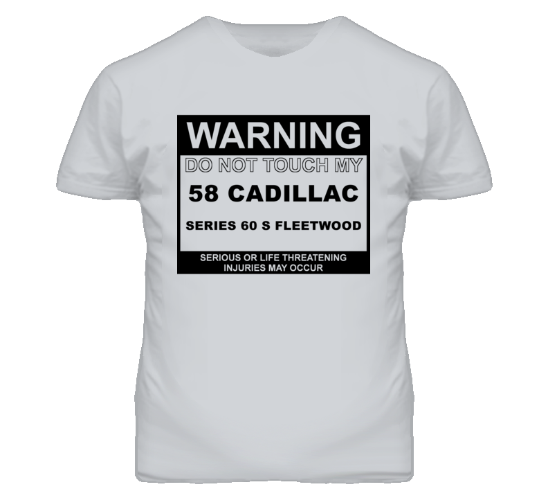 Warning Do Not Touch My 1958 Cadillac Series 60 S Fleetwood Funny Car 