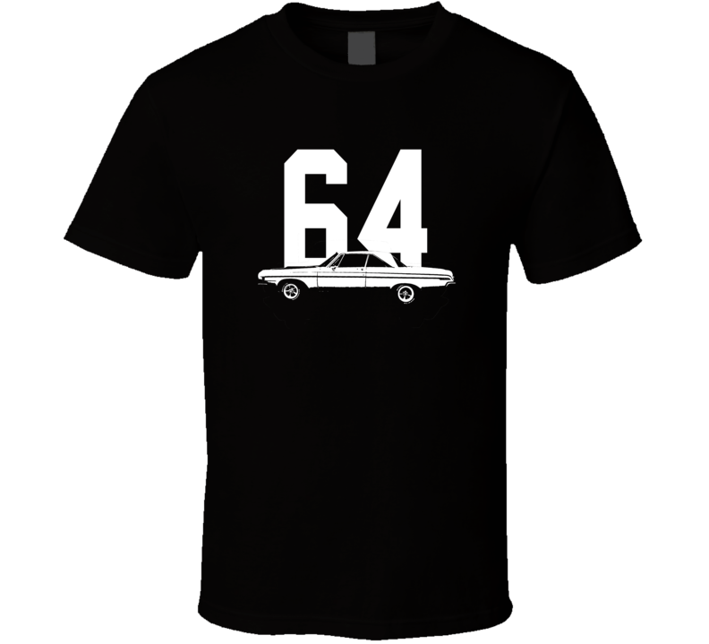 1964 Polara Side View With Year Dark Color T Shirt