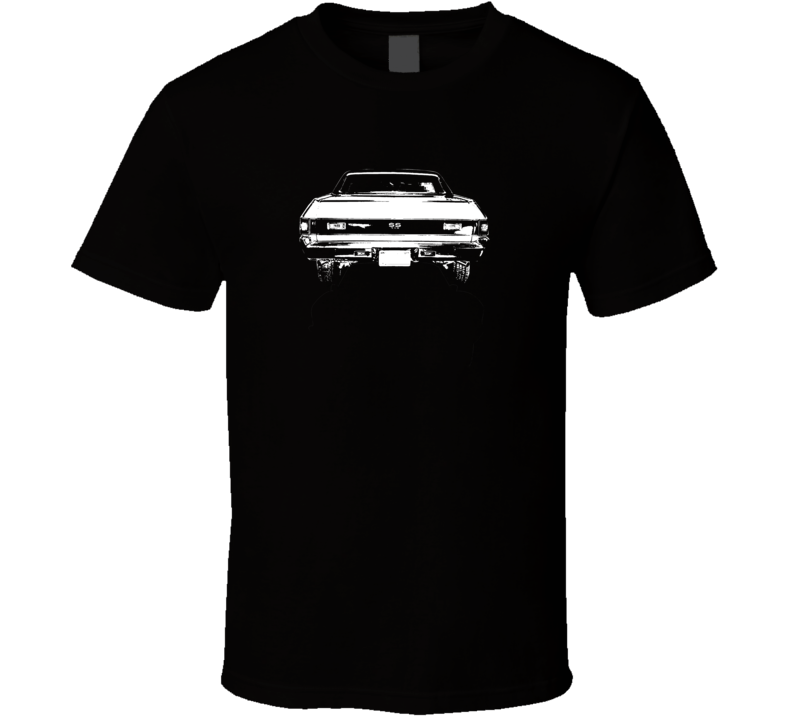 1969 El Camino Rear View Dark Color T Shirt
