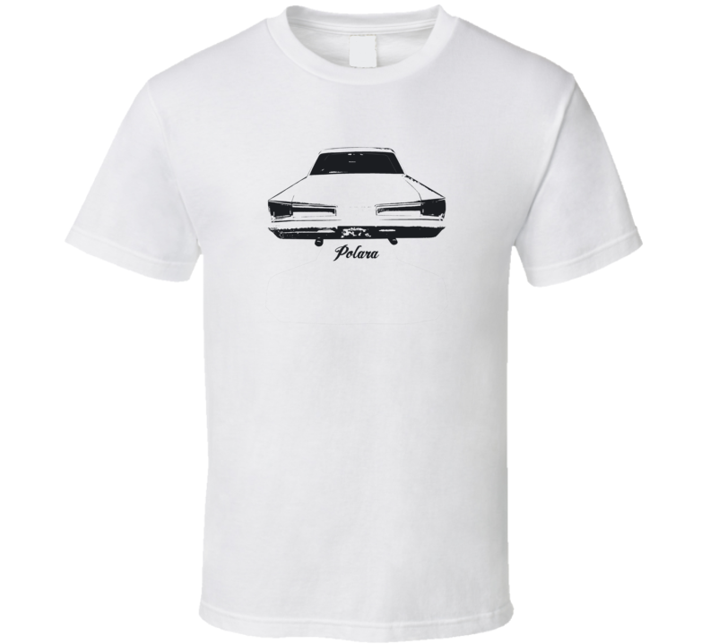 1966 Polara Rear View With Model Light Color T Shirt