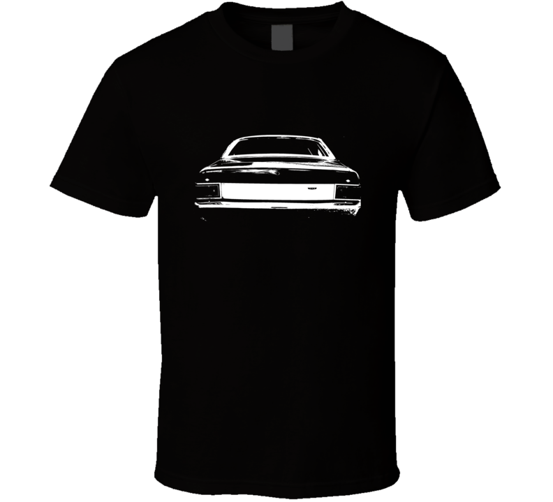 1971 AMC HORNET Rear White Graphic Dark T Shirt