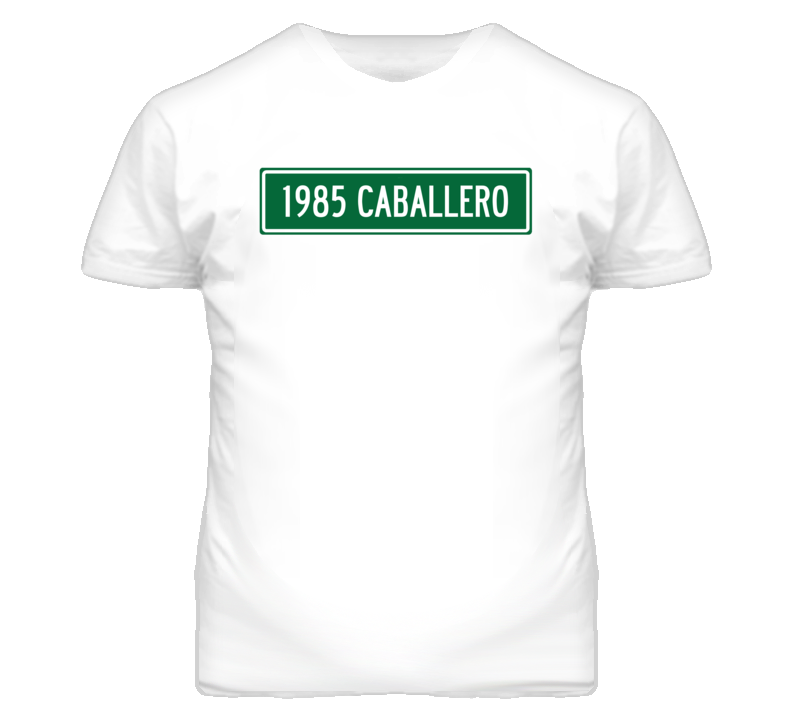 1985 GMC CABALLERO Street Sign Car T Shirt