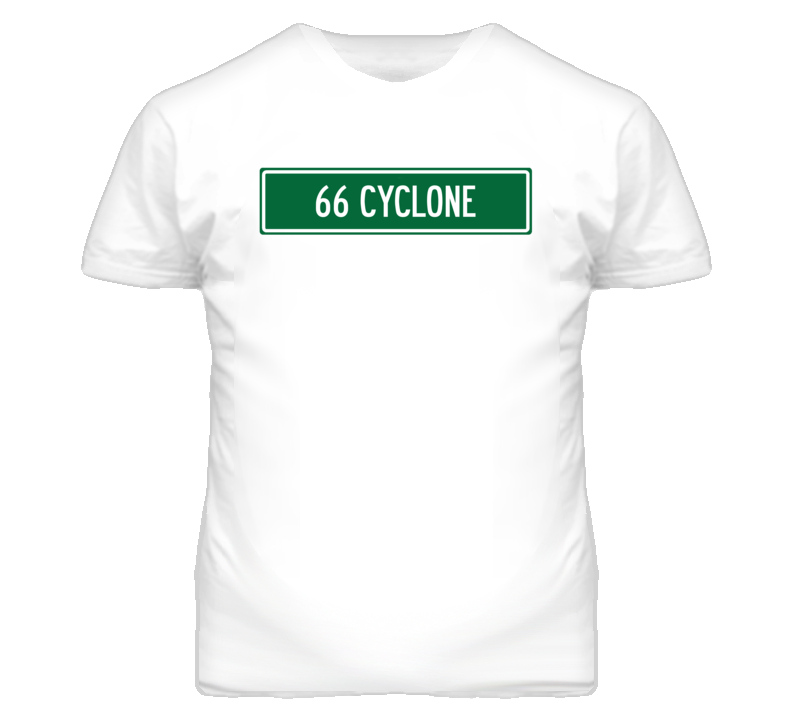 1966 MERCURY CYCLONE Street Sign Car T Shirt