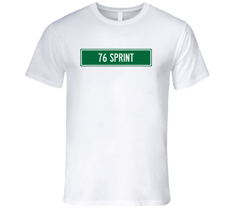 1976 GMC SPRINT Street Sign Car T Shirt