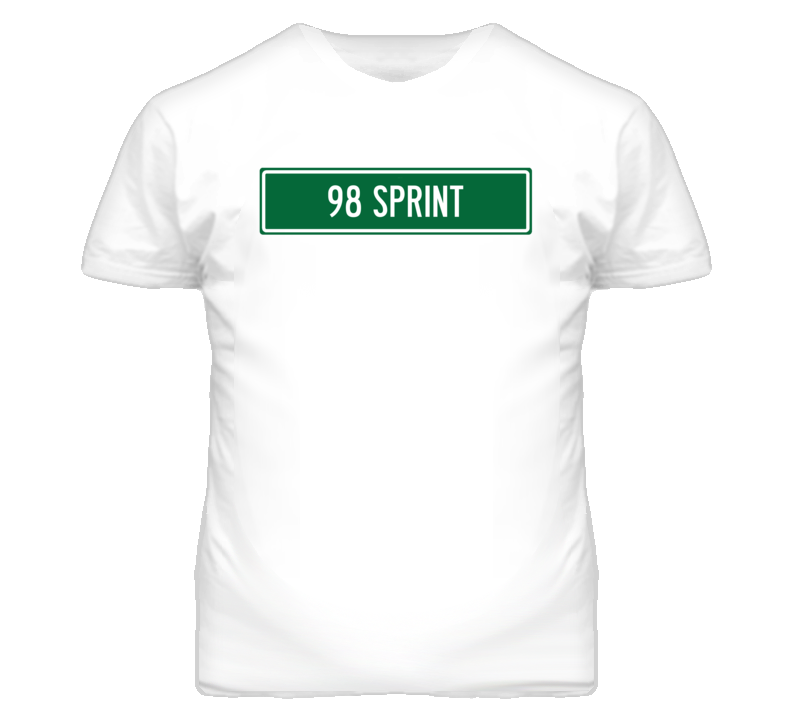 1998 Chevy Sprint Street Sign Car T Shirt