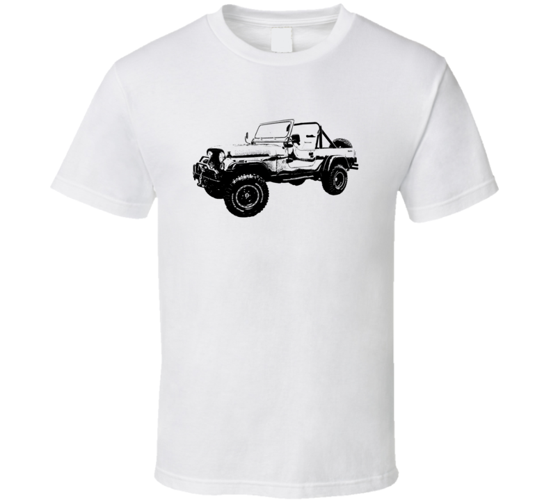 1984 Scrambler Side View Light Color T Shirt