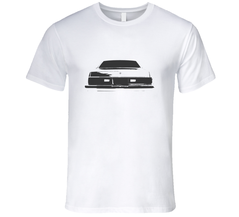 1978 Chevy Malibu Faded Look Rear View Black Graphic Light T Shirt