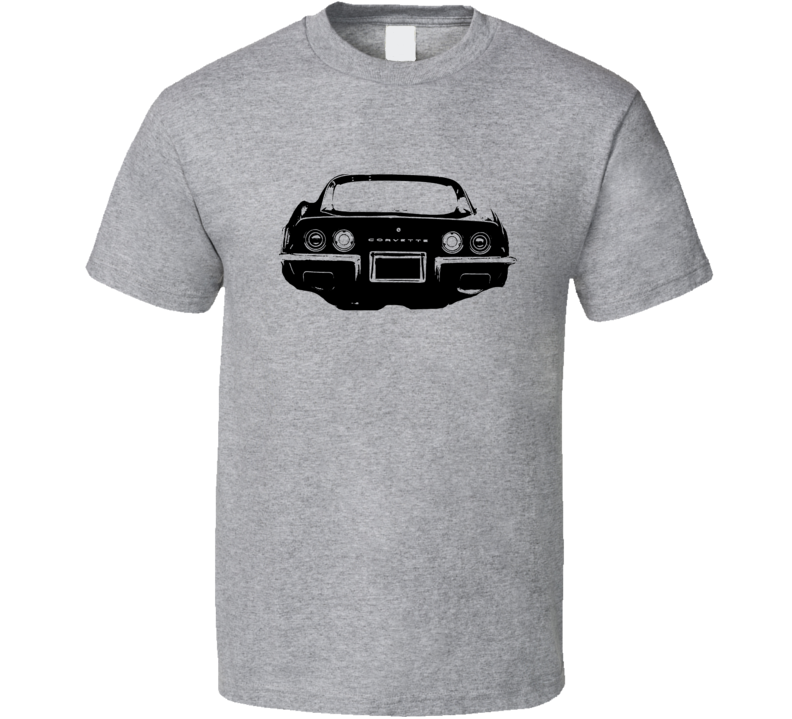 1972 Corvette Rear View Light Shirt