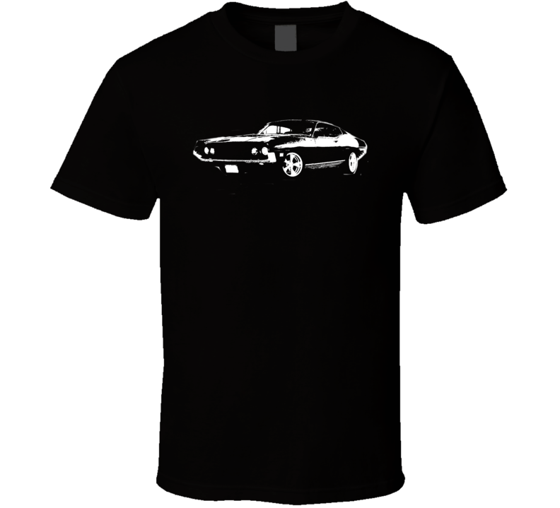 1971  TORINO GT Side View Dark Shirt