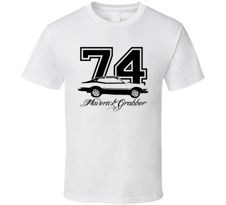 1974  MAVERICK GRABBER Side Year Model T Shirt