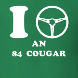 I Drive A 1984 Mercury Cougar I Heart NY Parody T Shirt 1176838