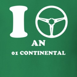 I Drive A 2001 Lincoln Continental I Heart NY Parody T Shirt 1177098