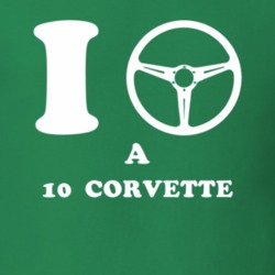 I Drive A 2010 Chevrolet Corvette I Heart NY Parody T Shirt 1177138