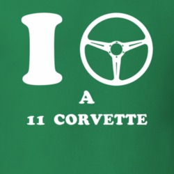 I Drive A 2011 Chevrolet Corvette I Heart NY Parody T Shirt 1177140