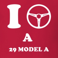 I Drive A 1929 Model A Steering Wheel T Shirt 1194138