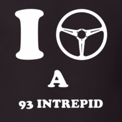 I Drive A 1993 Dodge Intrepid I Heart NY Parody T Shirt 1234266