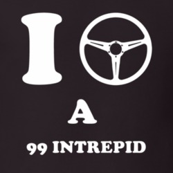 I Drive A 1999 Dodge Intrepid I Heart NY Parody T Shirt 1234308
