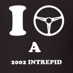 I Drive A 2002 Dodge Intrepid I Heart NY Parody T Shirt 1234327
