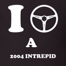 I Drive A 2004 Dodge Intrepid I Heart NY Parody T Shirt 1234339