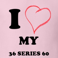 I Heart My 1936 Cadillac Series 60 T Shirt 1310281