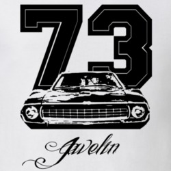 1973 AMC Javelin Grill Year Model Light Color Shirt 17394569