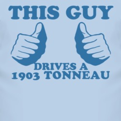 This Guy Drives A 1903 Cadillac Tonneau Car Lover T Shirt 2005982