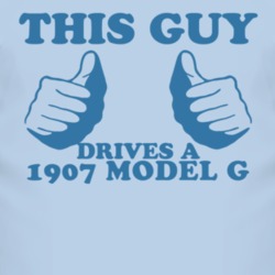 This Guy Drives A 1907 Cadillac Model G Car Lover T Shirt 2006015