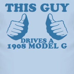 This Guy Drives A 1908 Cadillac Model G Car Lover T Shirt 2006028