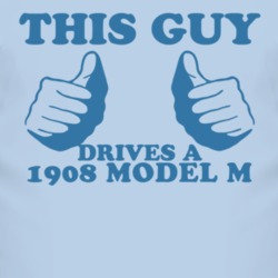 This Guy Drives A 1908 Cadillac Model M Car Lover T Shirt 2006030