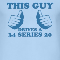 This Guy Drives A 1934 Cadillac Series 20 Car Lover T Shirt 2006327