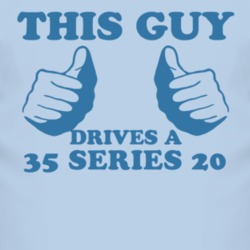 This Guy Drives A 1935 Cadillac Series 20 Car Lover T Shirt 2006349