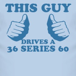 This Guy Drives A 1936 Cadillac Series 60 Car Lover T Shirt 2006375