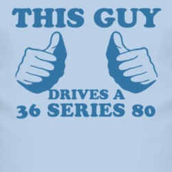 This Guy Drives A 1936 Cadillac Series 80 Car Lover T Shirt 2006378