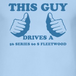 This Guy Drives A 1956 Cadillac Series 60 S Fleetwood Car Lover T Shirt 2007104