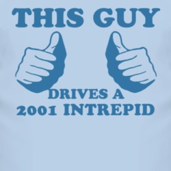 This Guy Drives A 2001 Chrysler Intrepid Car Lover T Shirt 2016997