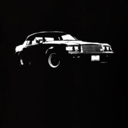 1987 Buick Grand National Side White Graphic T Shirt 2324658