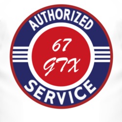 Authorized Service 1967 PLYMOUTH GTX T Shirt 2474430