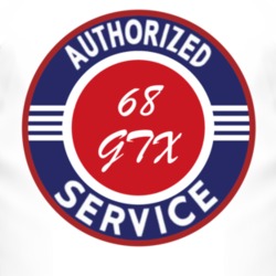 Authorized Service 1968 PLYMOUTH GTX T Shirt 2474433