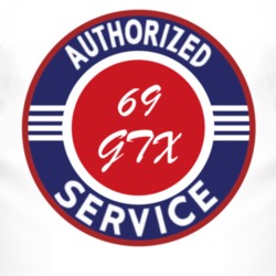 Authorized Service 1969 PLYMOUTH GTX T Shirt 2474437