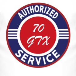 Authorized Service 1970 PLYMOUTH GTX T Shirt 2474439