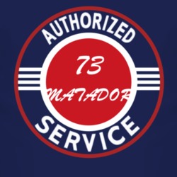Authorized Service 1973 AMC MATADOR Dark T Shirt 2477589