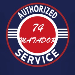Authorized Service 1974 AMC MATADOR Dark T Shirt 2477591